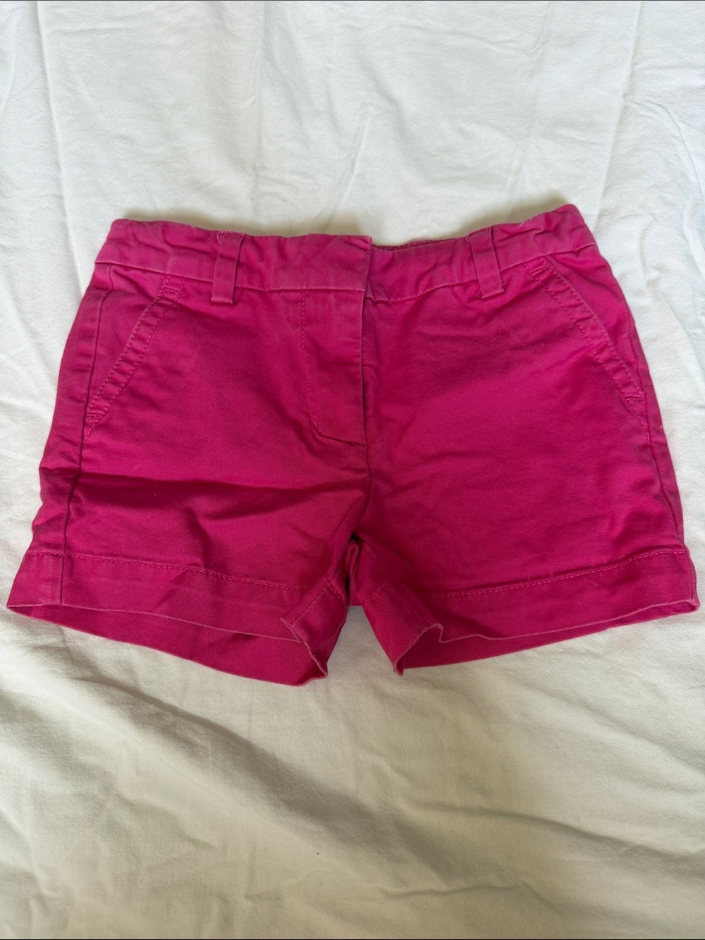 Vineyard Vines Girls Hot Pink Cotton Shorts